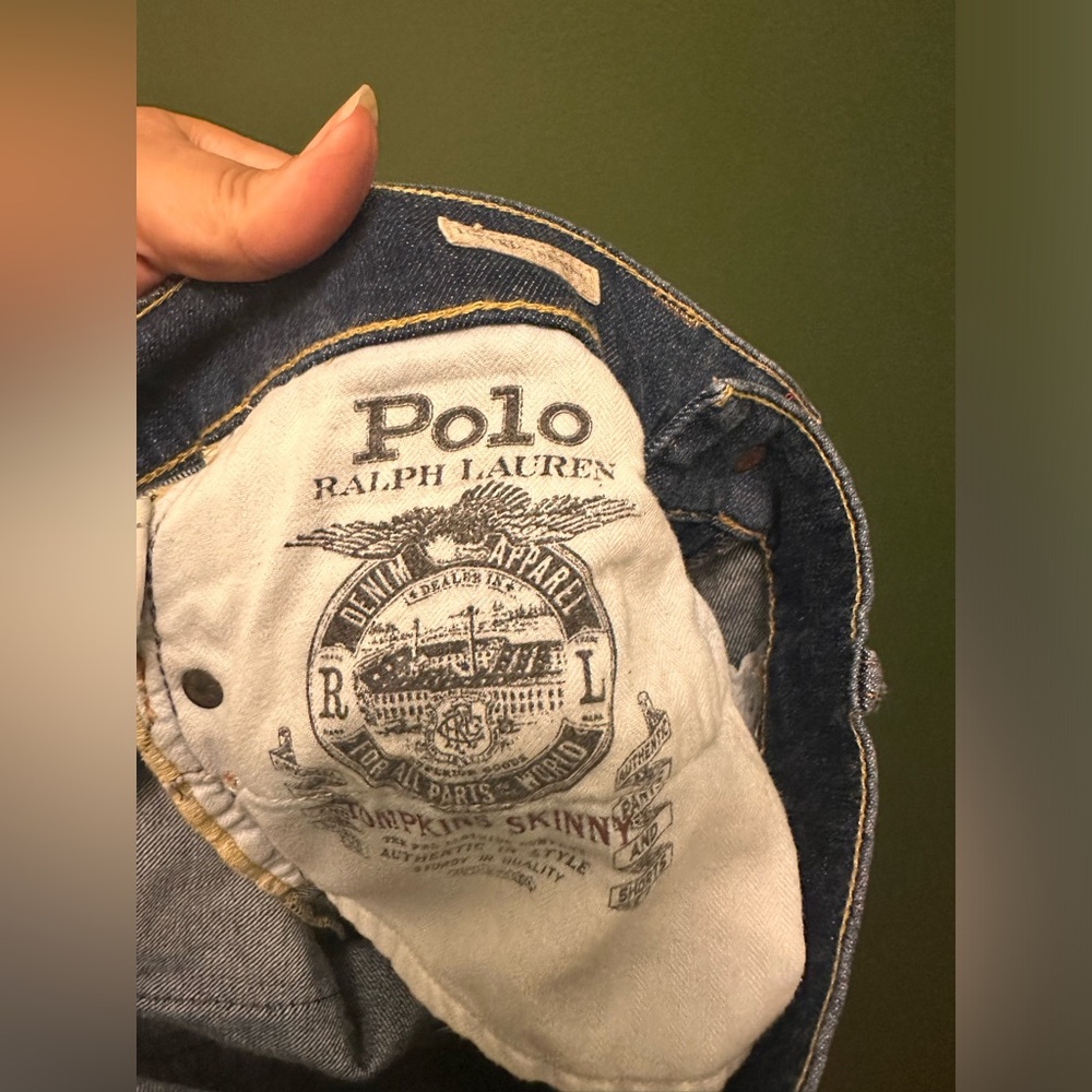 Polo Patchwork Distressed Jeans - image 6